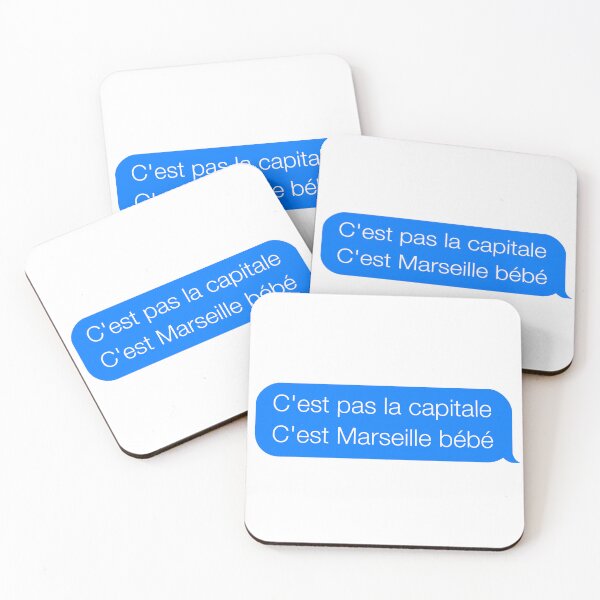 Item preview, Message "It's not the capital, it's Marseille baby" (Organized Band) designed and sold by AbsolutMango.