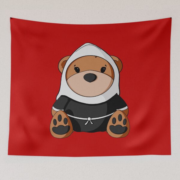 Item preview, Nun Teddy Bear designed and sold by Alisha Ober Designs.