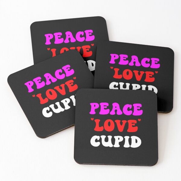 Item preview, Peace Love Cupid, Cuter Than Cupid designed and sold by SportyDogShop.
