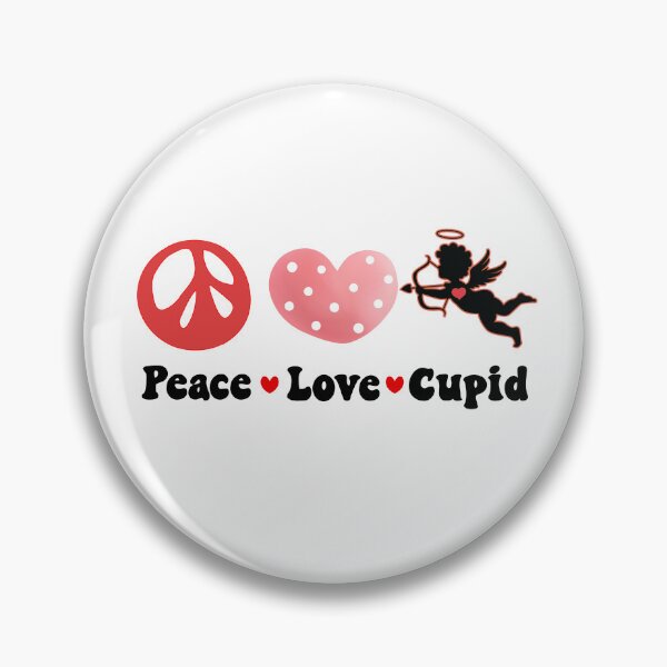 Item preview, Peace Love Cupid, Cuter Than Cupid designed and sold by SportyDogShop.