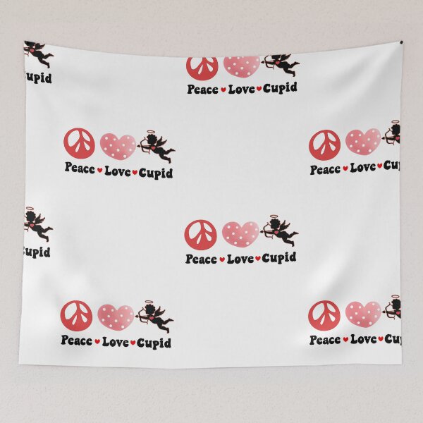 Item preview, Peace Love Cupid, Cuter Than Cupid designed and sold by SportyDogShop.