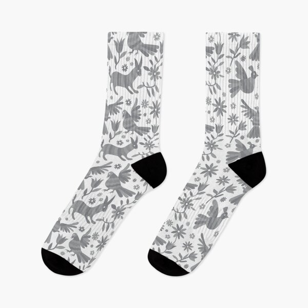 Item preview, otomi, GRAY otomi texture, mexican otomi, mexican art, GRAY, mexican craft, mexican folk, otomi texture, mexican pattern, flowers, birds, animals, gray texture designed and sold by Terevela.