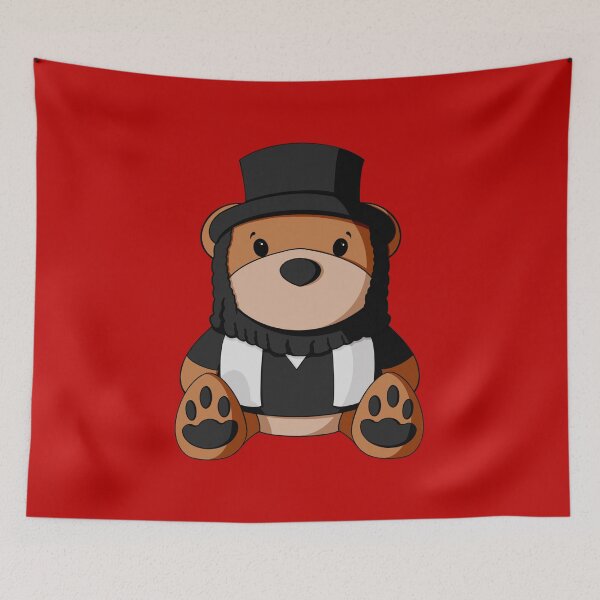 Item preview, Rabbi Teddy Bear designed and sold by Alisha Ober Designs.
