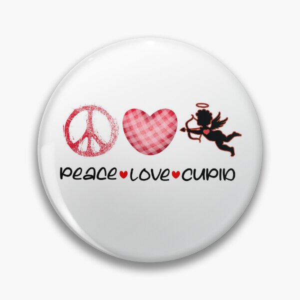 Item preview, Peace Love Cupid, Cuter Than Cupid designed and sold by SportyDogShop.