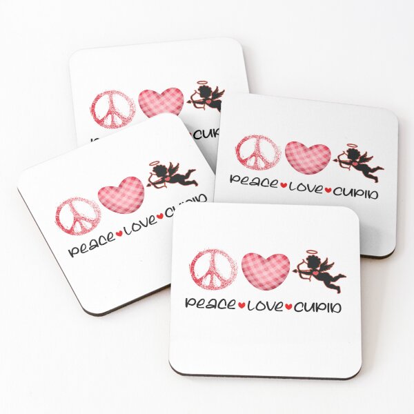 Item preview, Peace Love Cupid, Cuter Than Cupid designed and sold by SportyDogShop.