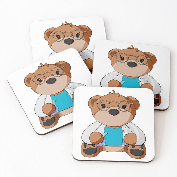 Item preview, Scientist Teddy Bear designed and sold by Alisha Ober Designs.