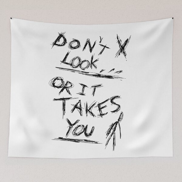 Item preview, Don't Look - Slenderman Page designed and sold by thecryptkeeper.