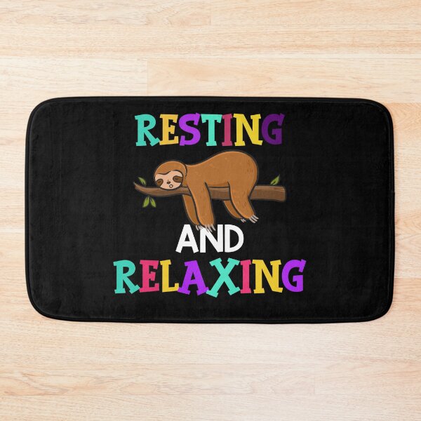 Item preview, Resting and Relaxing Sloth designed and sold by GoZayaan.