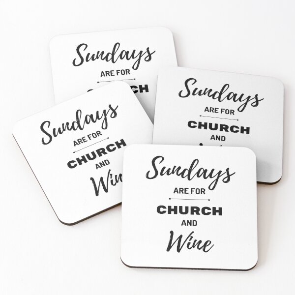 Item preview, Sundays are for Church and Wine ? designed and sold by archale.