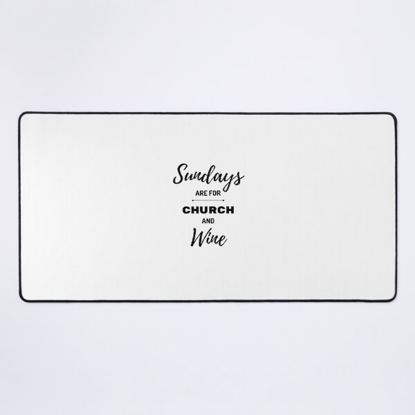 Item preview, Sundays are for Church and Wine ? designed and sold by archale.