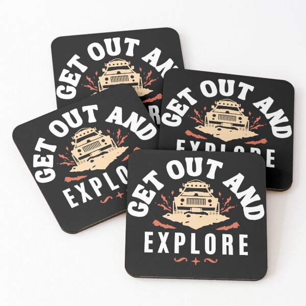 Item preview, Get out and Explore Cool Adventure Camping Hiker Gift designed and sold by uranus-art.