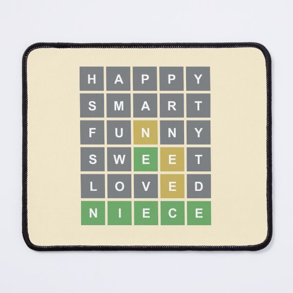 Item preview, Niece Wordle style designed and sold by eldram.