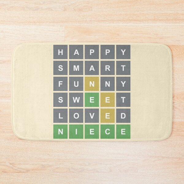 Item preview, Niece Wordle style designed and sold by eldram.