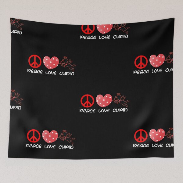 Item preview, Peace Love Cupid, Cuter Than Cupid designed and sold by SportyDogShop.