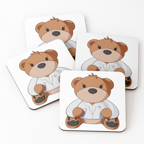 Item preview, Scientist Teddy Bear designed and sold by Alisha Ober Designs.
