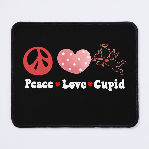 Item preview, Peace Love Cupid, Cuter Than Cupid designed and sold by SportyDogShop.