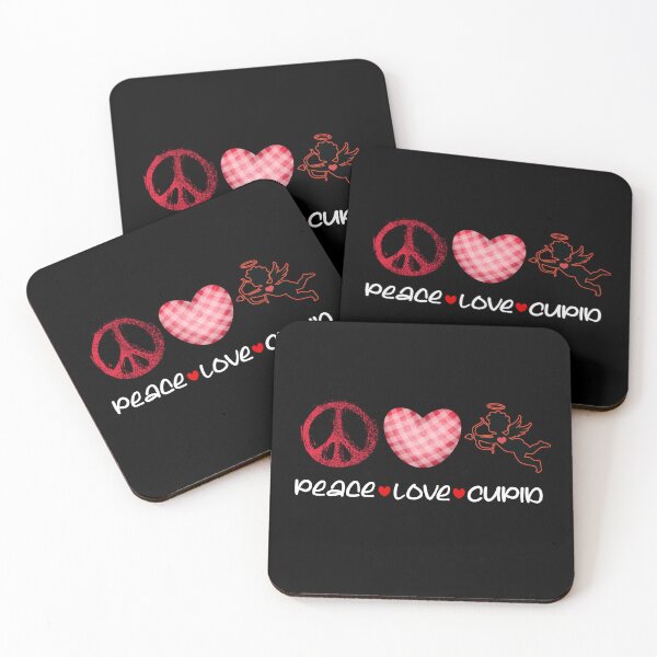 Item preview, Peace Love Cupid, Cuter Than Cupid designed and sold by SportyDogShop.