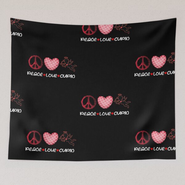 Item preview, Peace Love Cupid, Cuter Than Cupid designed and sold by SportyDogShop.