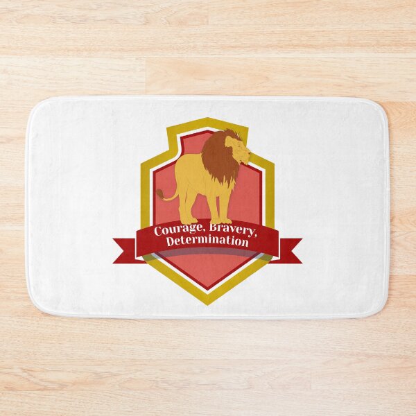 Item preview, Courage, Bravery, Determination Potterhead Emblem designed and sold by mschubbybunny.