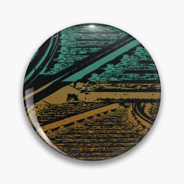 Item preview,  FUNNY PATTERN WITH ABSTRACT GEOMETRIC LINES OF RAILROAD TRACKS - UNIQUE COLLECTION OF RAILROAD ART PATTERNS (N°1). designed and sold by Ralek.