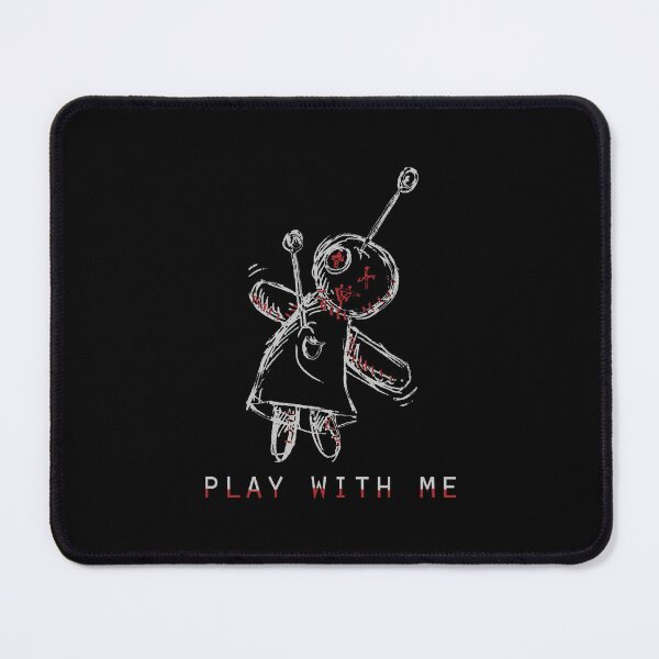 Item preview, Voodoo Doll Sketch | Play With Me | on black designed and sold by bettiena.