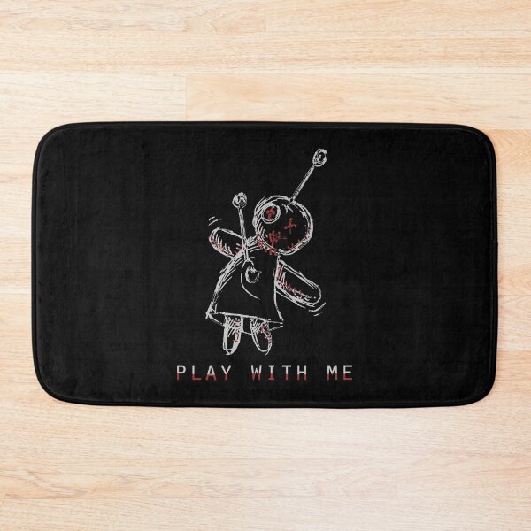 Item preview, Voodoo Doll Sketch | Play With Me | on black designed and sold by bettiena.