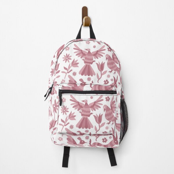 Item preview, pink otomi texture, mexican otomi, soft pink mexican art, mexican art, mexican craft, mexican folk, otomi texture, mexican pattern, flowers, birds, animals, pink designed and sold by Terevela.