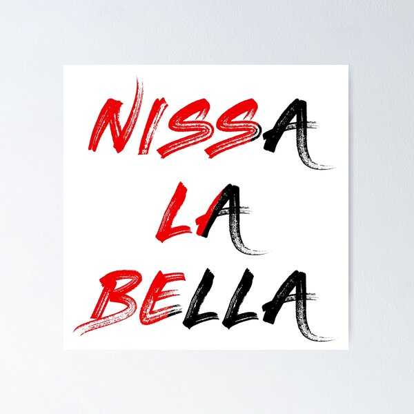 Item preview, Nissa la bella - Nice, France (red and black) designed and sold by AbsolutMango.