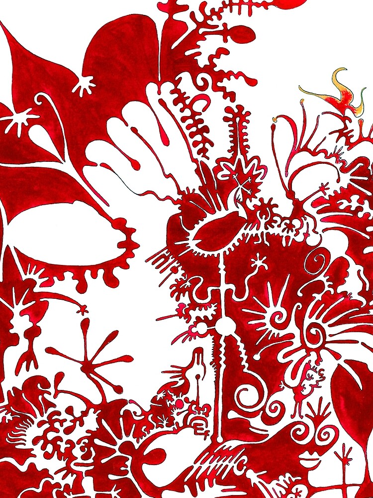 This is a red dream by Raphael-Egel