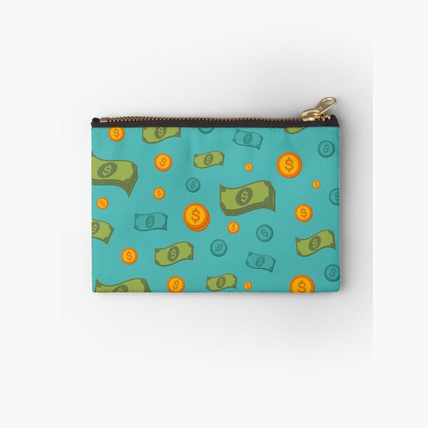 Item preview, Money Seamless Pattern with Coins and Banknotes designed and sold by ivector.