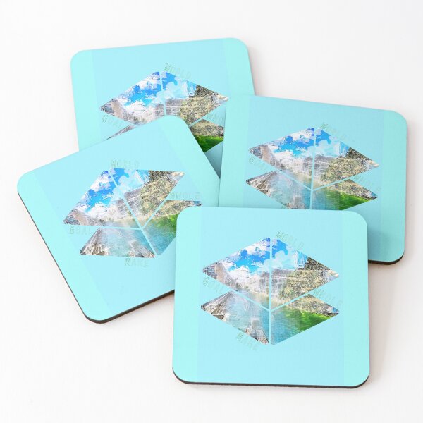 Item preview, Goal: make world whole sparkle Blue Teal Water designed and sold by SpArtk.