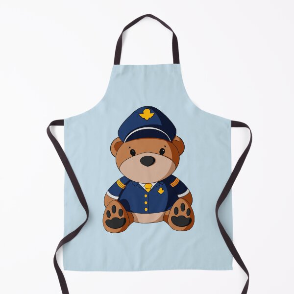 Item preview, Male Pilot Teddy Bear designed and sold by Alisha Ober Designs.