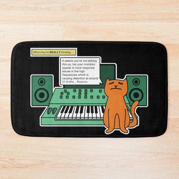 Item preview, Music Producer Cat designed and sold by AtomicMalibu.