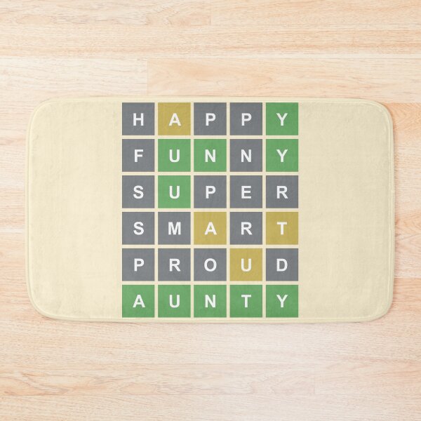 Item preview, Aunty Wordle style designed and sold by eldram.