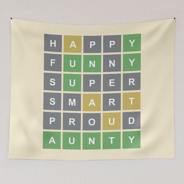 Item preview, Aunty Wordle style designed and sold by eldram.