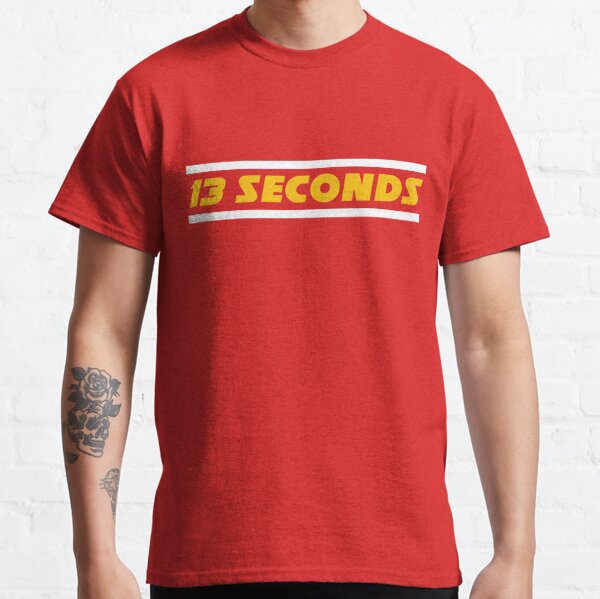 KC Chiefs Believe :13 Seconds Essential T-Shirt for Sale by cfadamsv