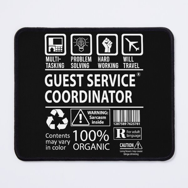 Item preview, Guest Service Coordinator T Shirt - MultiTasking Certified Job Gift Item Tee designed and sold by sabinacsnm.
