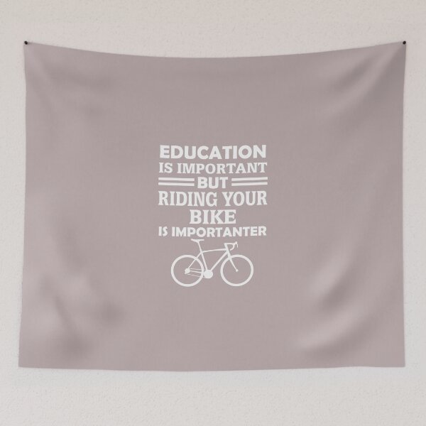 Item preview,  Riding Bike Is Importanter  designed and sold by AlwaysAwesome.