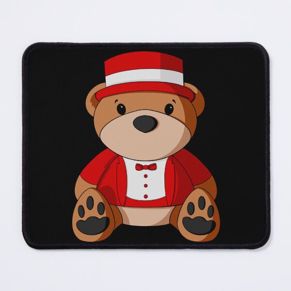 Item preview, Circus Ringmaster Teddy Bear designed and sold by Alisha Ober Designs.