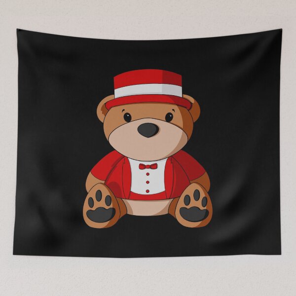 Item preview, Circus Ringmaster Teddy Bear designed and sold by Alisha Ober Designs.