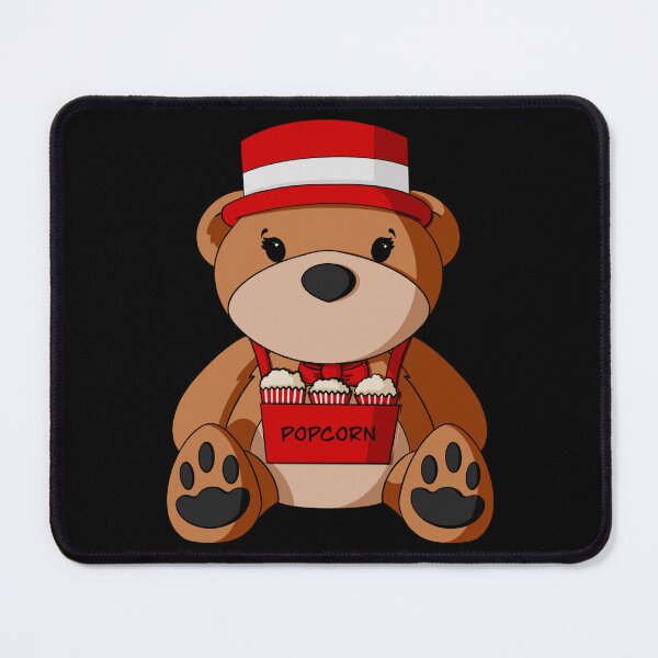 Item preview, Circus Popcorn Vendor Teddy Bear designed and sold by Alisha Ober Designs.