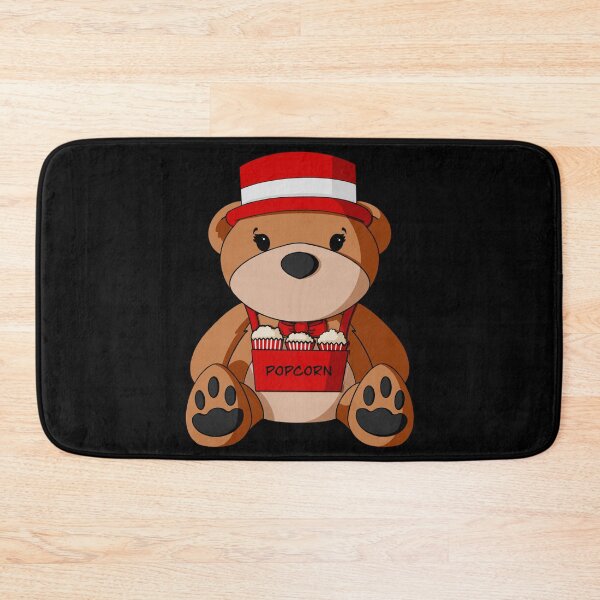 Item preview, Circus Popcorn Vendor Teddy Bear designed and sold by Alisha Ober Designs.
