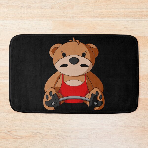 Item preview, Circus Strongman Teddy Bear designed and sold by Alisha Ober Designs.