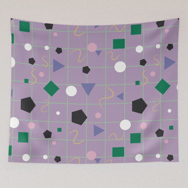 Item preview, 90s Lavender Nostalgia Pattern designed and sold by cheeseykat-art.
