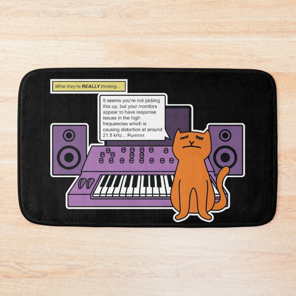 Item preview, Music Producer Cat designed and sold by AtomicMalibu.