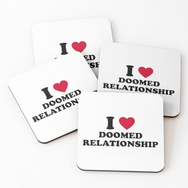 Item preview, I love doomed relationship designed and sold by MachioCooran.