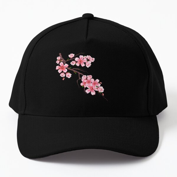 Vintage Sakura Cherry Blossom Tree Japanese Culture Trucker Hat