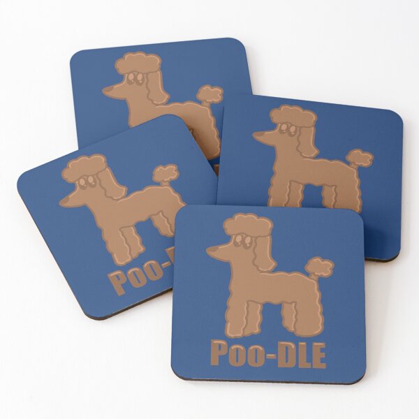 Item preview, Poodle Poo Pun designed and sold by MollyTamolly.