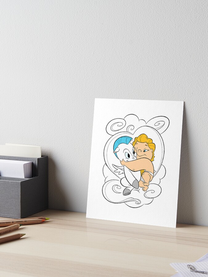 baby boy cute aesthetic | Art Board Print