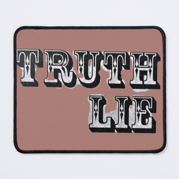 Item preview, Truth and lie, simplicity, elegance, inscriptions, letters, sentences, philosophy, religion, words, unique designed and sold by NessArtByEwa.